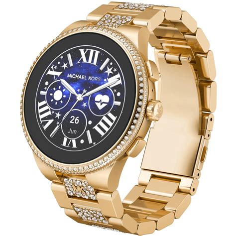 michael kors gold silicone smart watch|michael kors smart watch price.